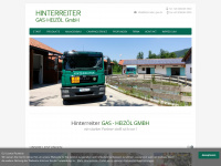 hinterreiter-gas.de Webseite Vorschau