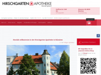 hirschgarten-apotheke.de Thumbnail
