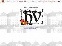 historischerverein.de Webseite Vorschau