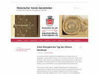 histor-verein-geo.de Webseite Vorschau