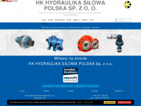 hk-hydraulika-silowa-polska.com Webseite Vorschau