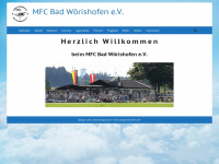 mfc-badwoerishofen.de Webseite Vorschau