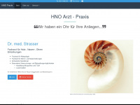 hno-praxis-deg.de Webseite Vorschau