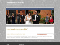 Hochzeitstauben-mv.de