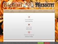 baeckerei-messerer.de Webseite Vorschau