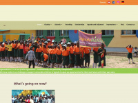 ugandakids.de Webseite Vorschau