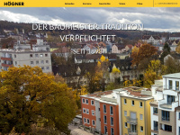 hoegner.net Webseite Vorschau