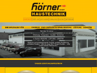 hoerner-haustechnik.de Webseite Vorschau