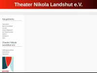 theater-nikola.de Webseite Vorschau