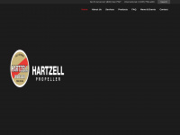 hartzellprop.com Webseite Vorschau