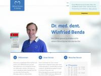 dr-benda.de Webseite Vorschau