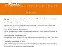 brainwarp-werbeagentur.de Webseite Vorschau