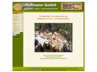 hofmann-paletten.de Webseite Vorschau