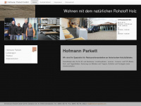 hofmann-parkett.com Webseite Vorschau