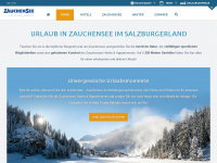 zauchensee.com Webseite Vorschau