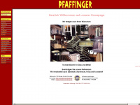 pfaffinger-glaserei-metallbau.de Webseite Vorschau