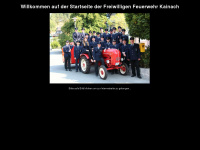 ffw-kainach.de Webseite Vorschau