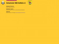 schachclub-hollfeld.de Webseite Vorschau