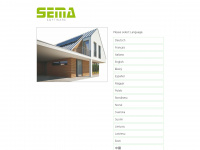 sema-soft.com Webseite Vorschau