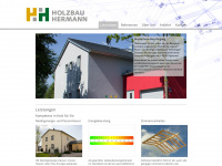 holzbau-hermann.de Webseite Vorschau
