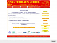systemhaus-seidel.de Webseite Vorschau