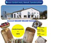holz-braun-gmbh.de Webseite Vorschau
