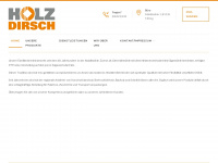 holz-dirsch.de Webseite Vorschau