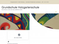 holzgartenschule.de Webseite Vorschau