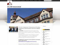 scharrerschule.de Webseite Vorschau