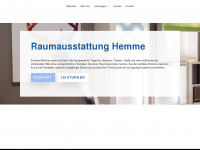 raumausstattung-hemme.de Webseite Vorschau
