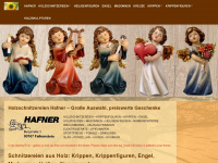 holzschnitzereien-hafner.de Webseite Vorschau