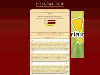 pizza-taxi.com Webseite Vorschau