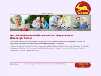 krankenpflege-mosch.de Webseite Vorschau