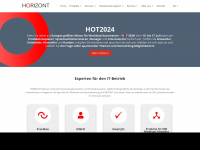horizont-it.com Webseite Vorschau