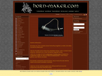 horn-maker.com Webseite Vorschau