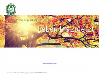 hospiz-verein-regensburg.de Webseite Vorschau