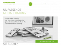 oppermann-werbeagentur.de Webseite Vorschau