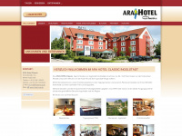 hotel-ara.de Webseite Vorschau