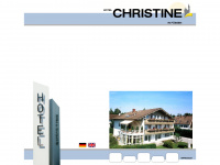 hotel-christine-fuessen.de Webseite Vorschau