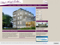 hotel-erika.de Webseite Vorschau