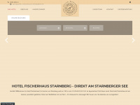 hotel-fischerhaus-starnberg.de Webseite Vorschau