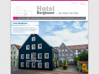 hotel-gasthof-bergbauer.de Webseite Vorschau