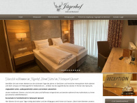 hoteljaegerhof.de Webseite Vorschau