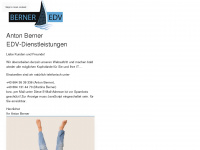 berner-edv.at Webseite Vorschau