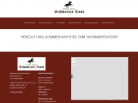 hotelschwarzesross.de Webseite Vorschau