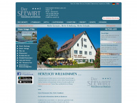 hotel-seewirt.de Webseite Vorschau