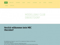 modellbaucluboberstdorf.de Webseite Vorschau