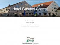 hotel-specht.de Webseite Vorschau