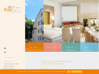 hotel-kolb-illertissen.de Webseite Vorschau