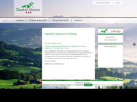 bregenzerwald-urlaub.at Webseite Vorschau